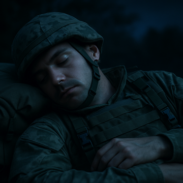 Snel in slaap vallen als een militair