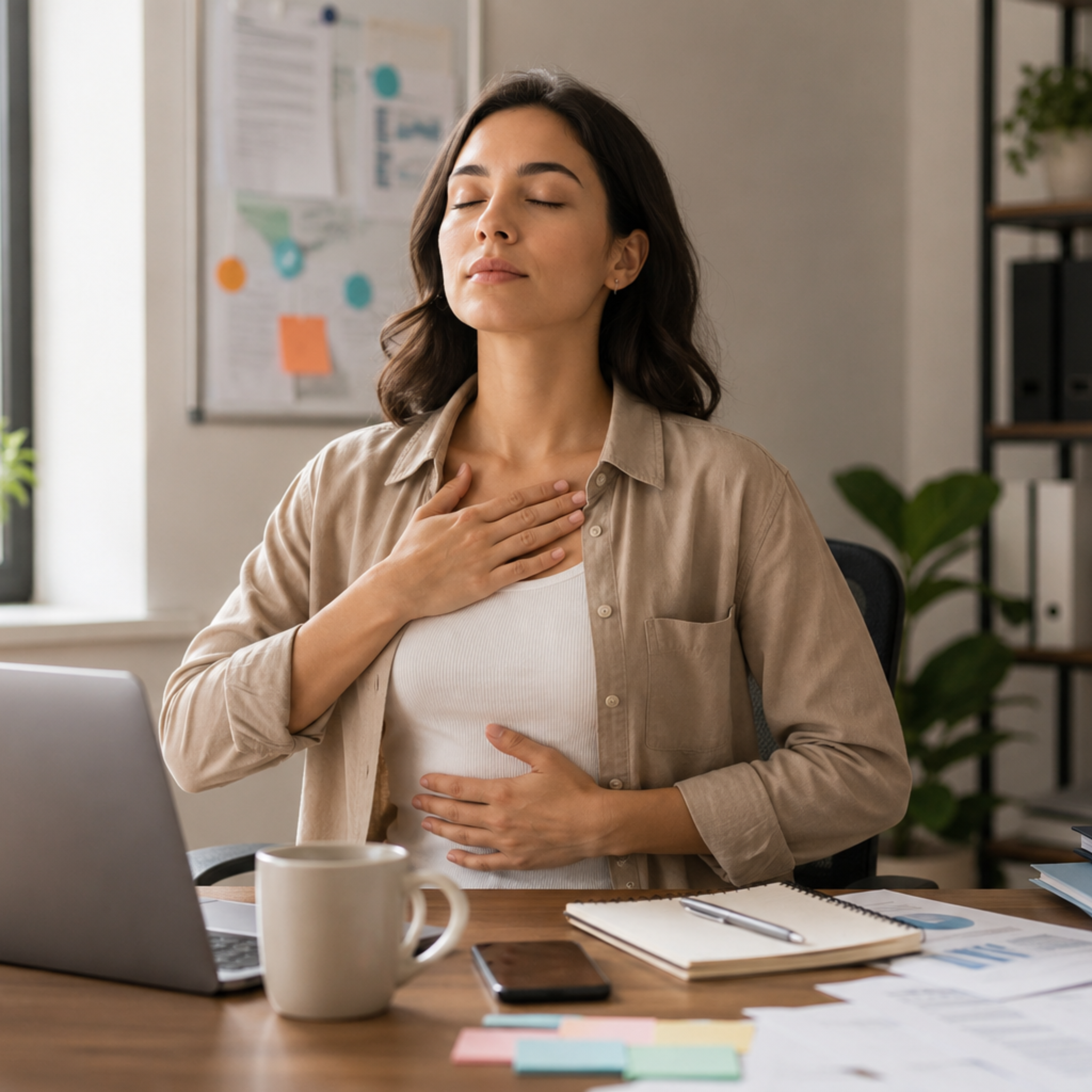 Ademhaling en stress: technieken die direct werken