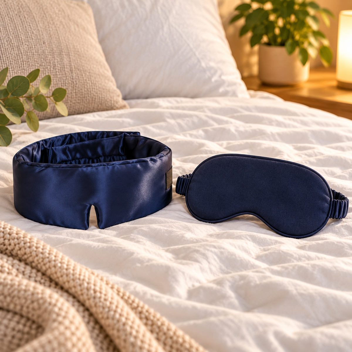 Zijden vs. katoenen slaapmaskers: wat is beter voor huid en slaap?