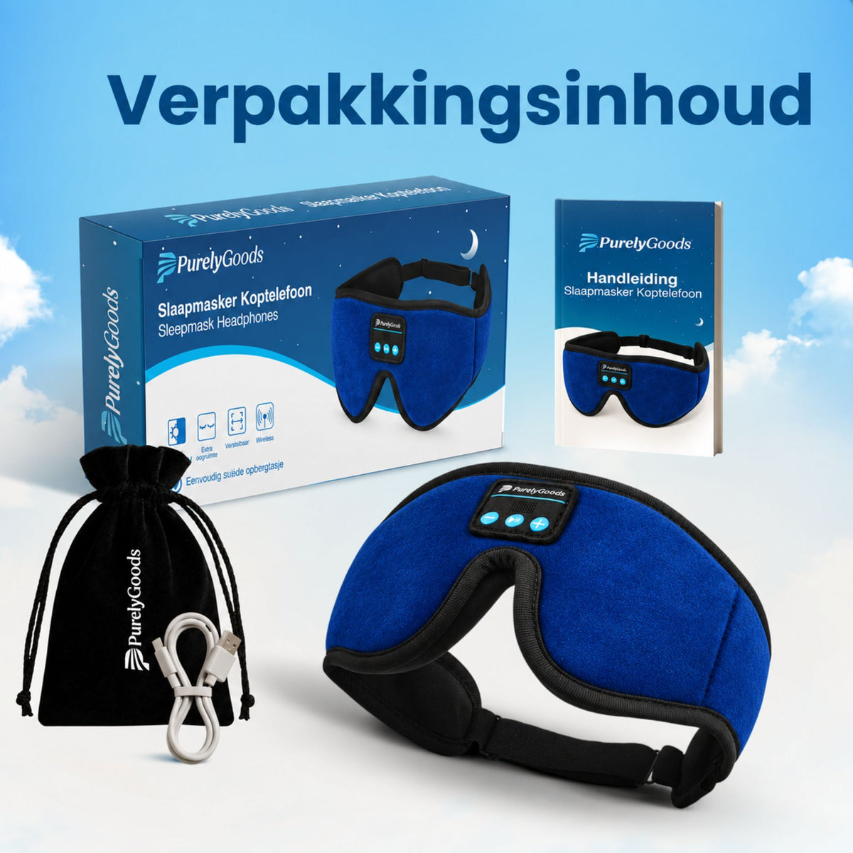 PurelyGoods Bluetooth Sleep Mask