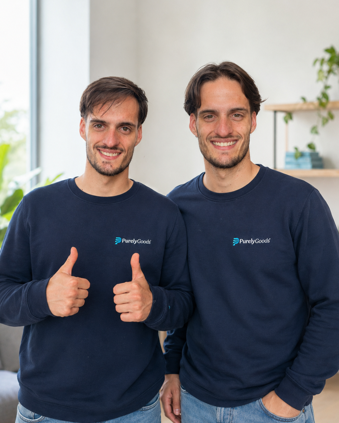 Jelle en Floris Boeije PurelyGoods over ons