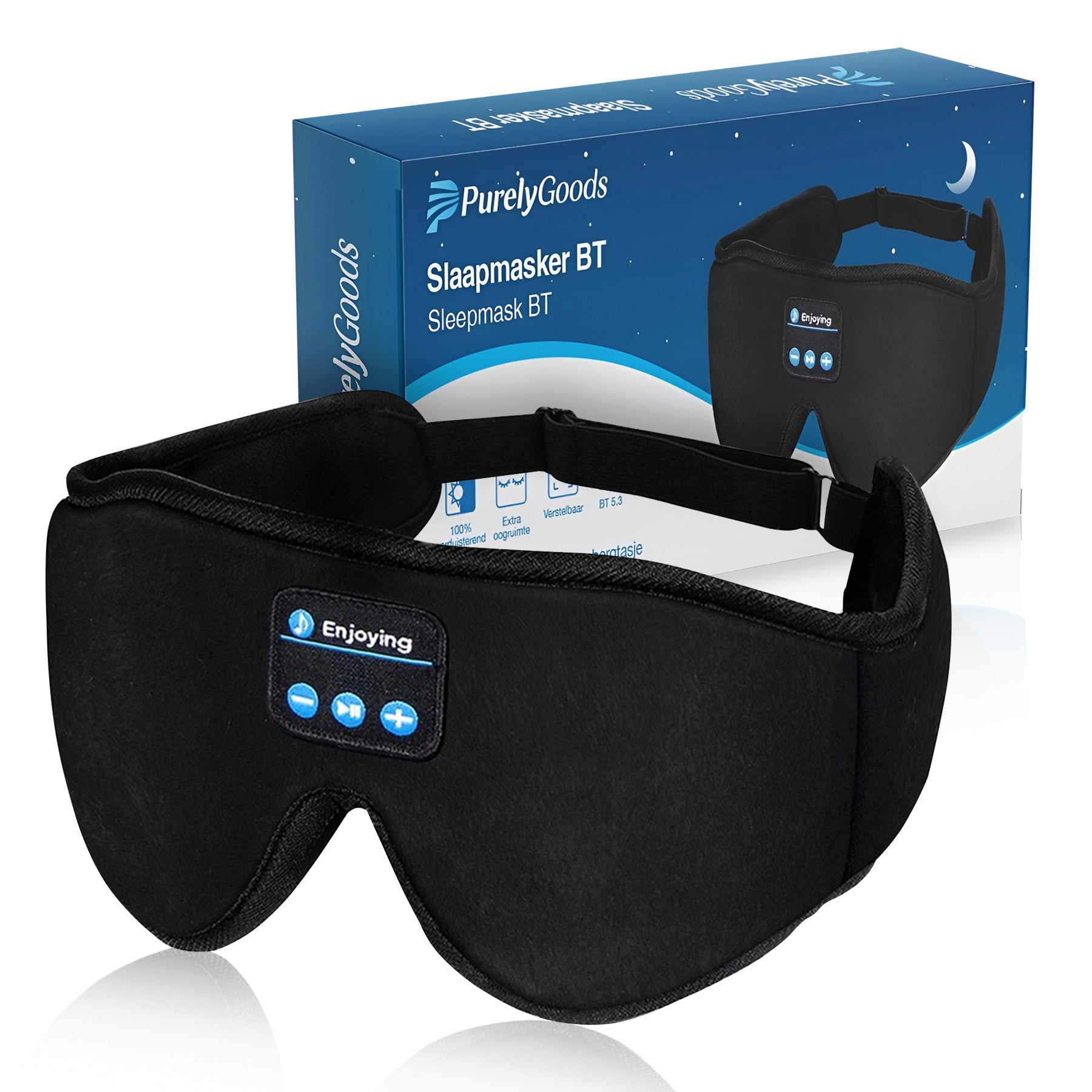 purelygoods slaapmasker bluetooth kopen