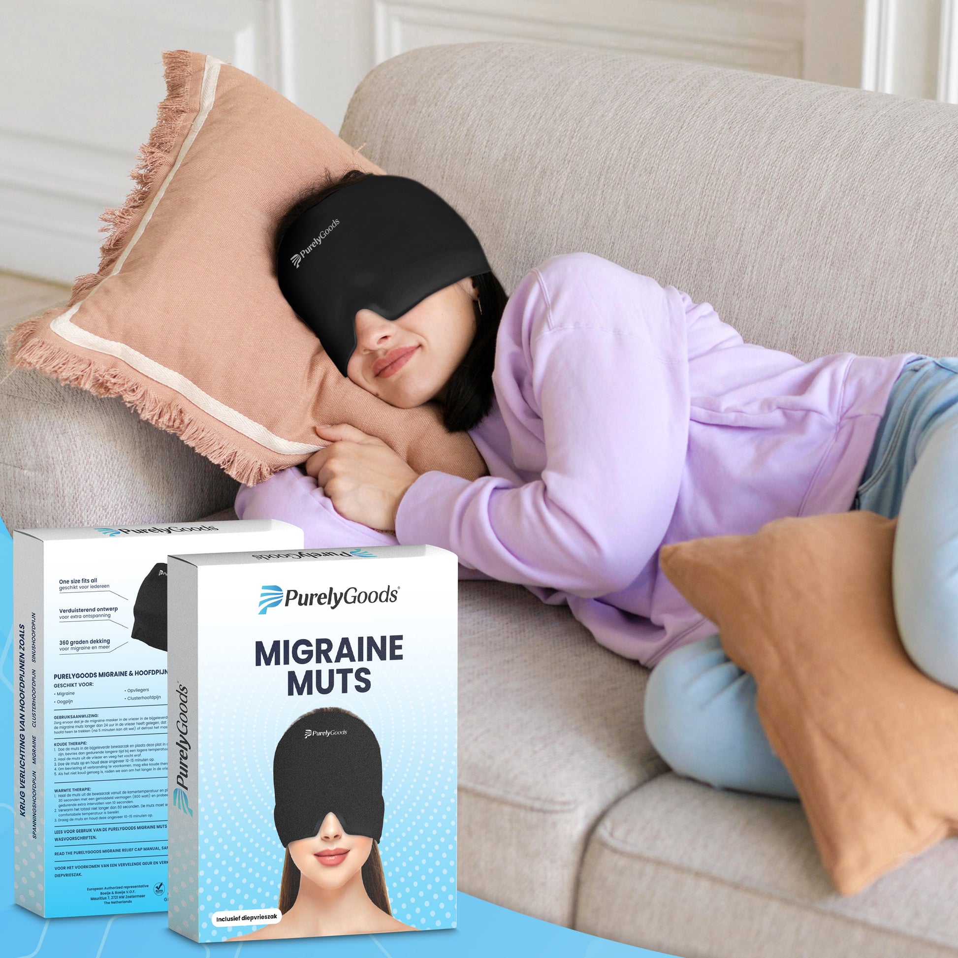 migraine masker ontspannen