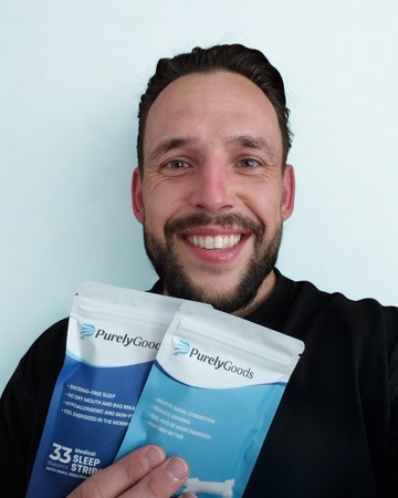 Glenn Timmer PurelyGoods mondtape en neusstrips