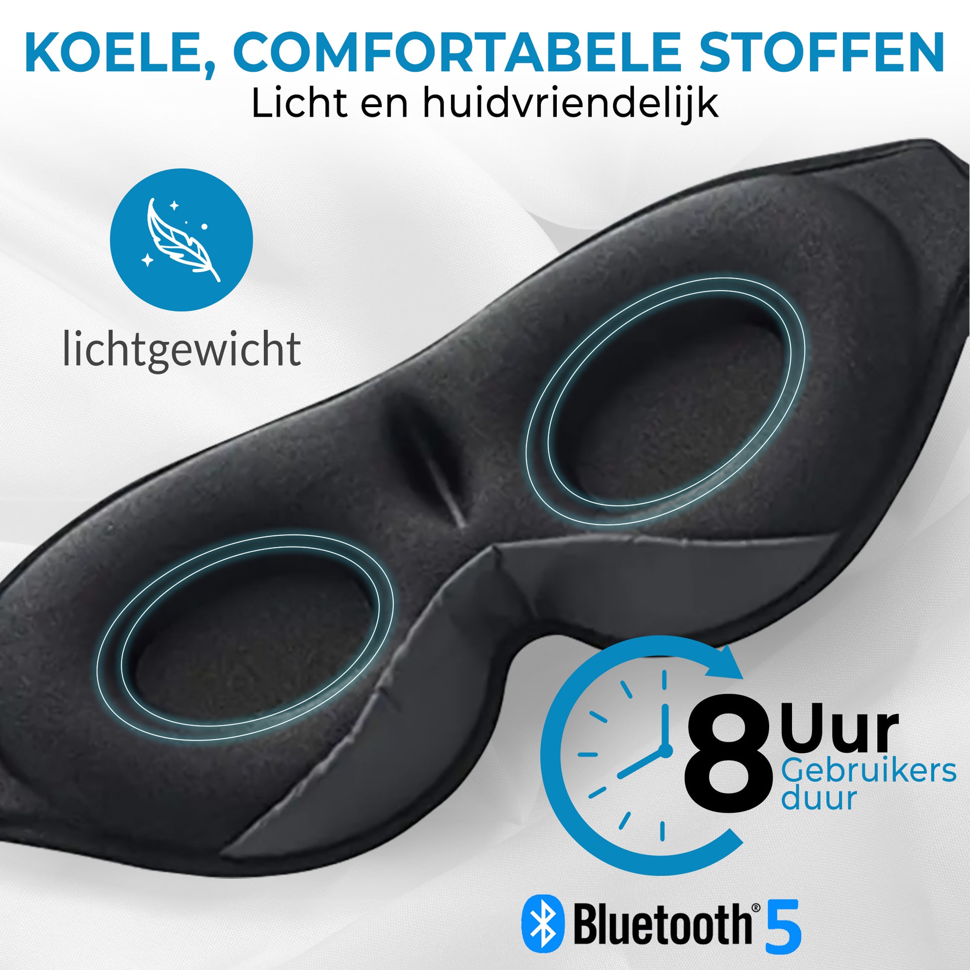 comfortabel slaapmasker bluetooth