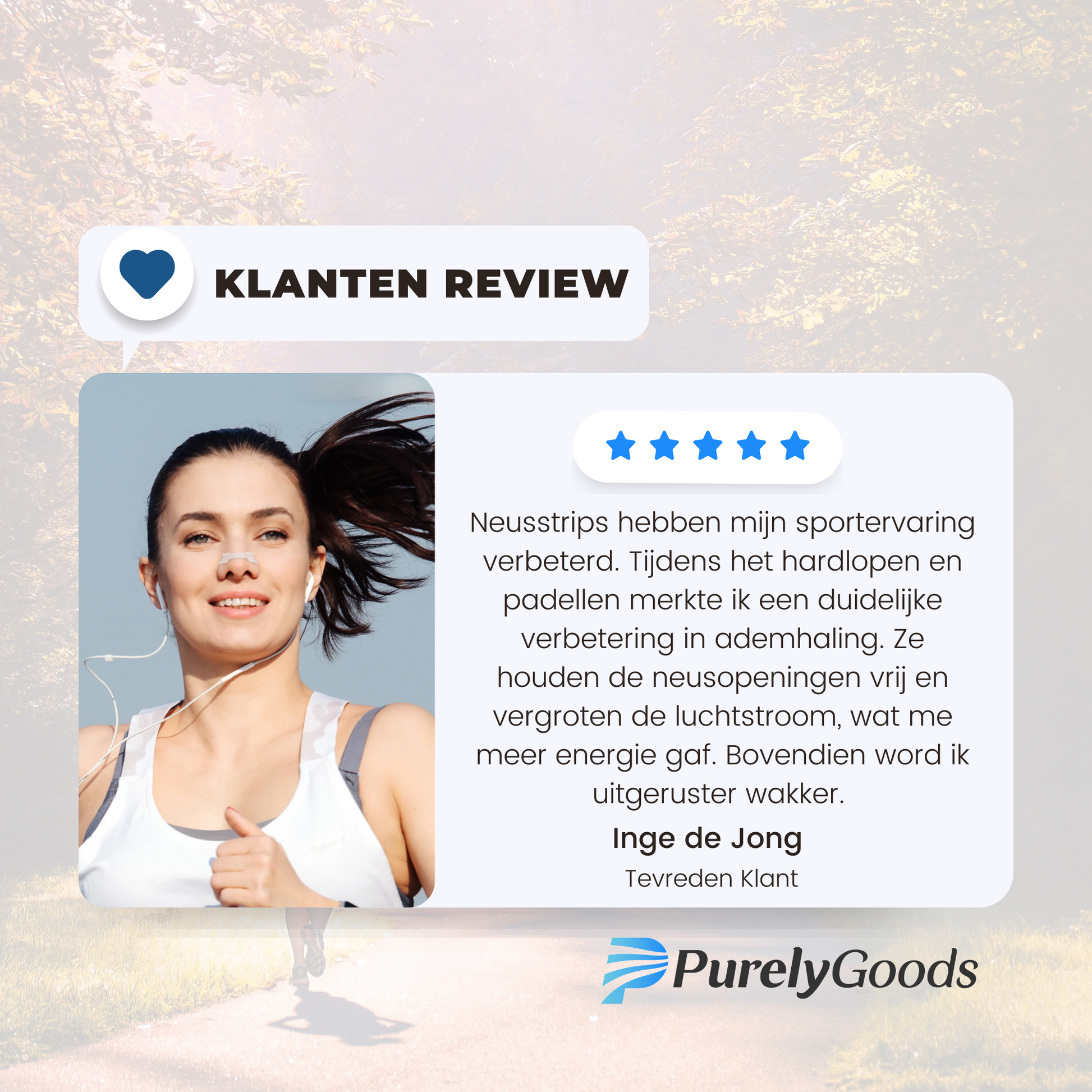 Review voor purelygoods neusstrips