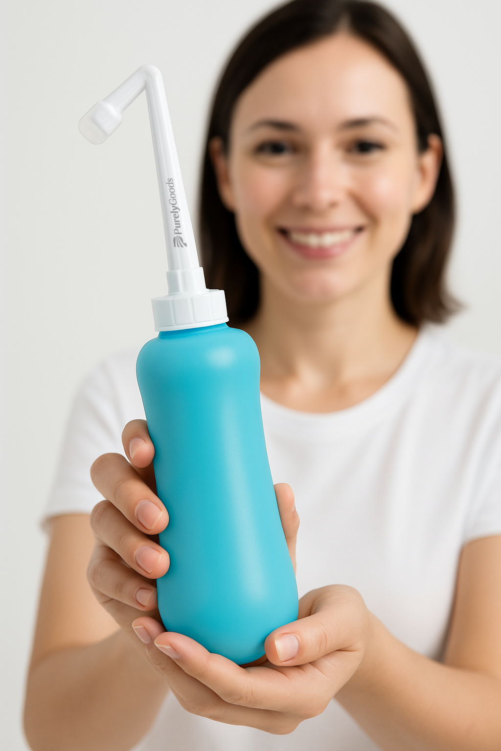 PurelyGoods peri bottle blauw getoond 