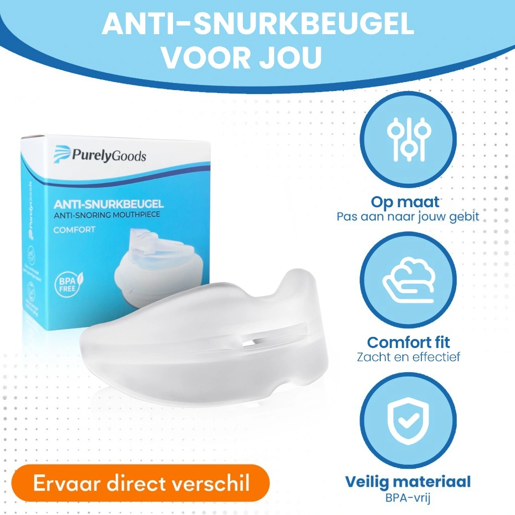 PurelyGoods snurkbeugel comfort op maat maken