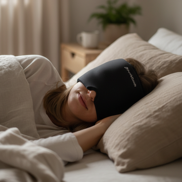 PurelyGoods collectie foto voor ontspanning & rust. Zoals slaapmaskers, migraine masker, slaaphulpmiddelen. Voor beter slapen, meer comfort en ontspanning