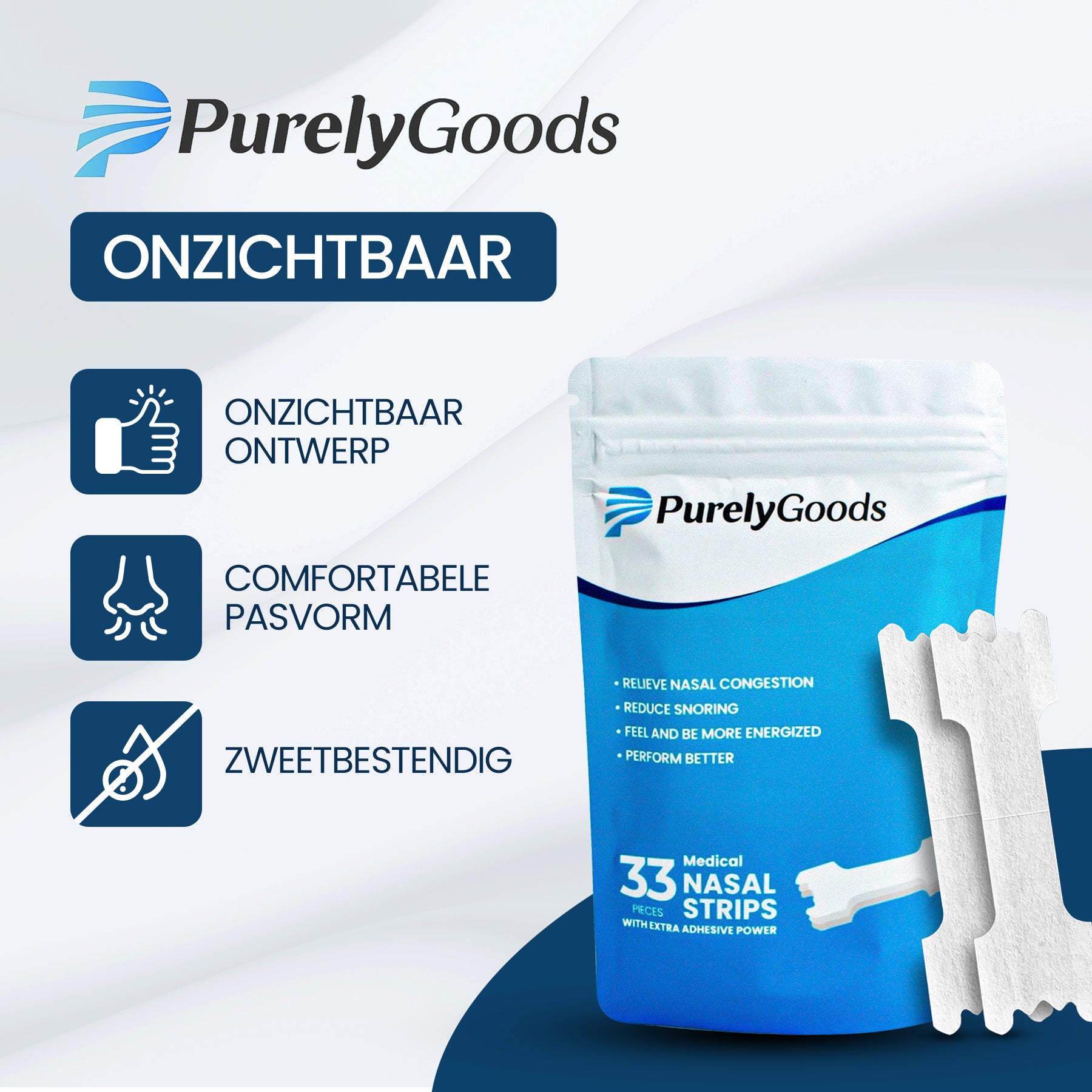 PurelyGoods neuspleisters transparante ontwerp voordelen