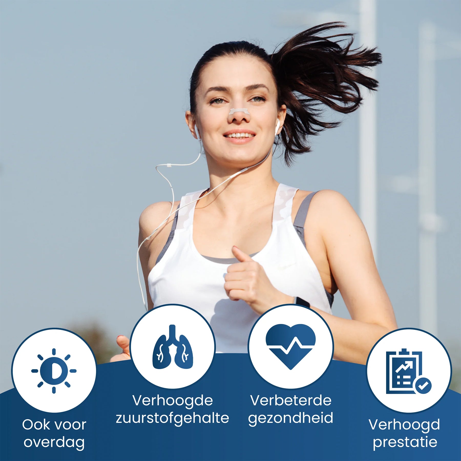 PurelyGoods neusstrips voordelen sporten en hardlopen