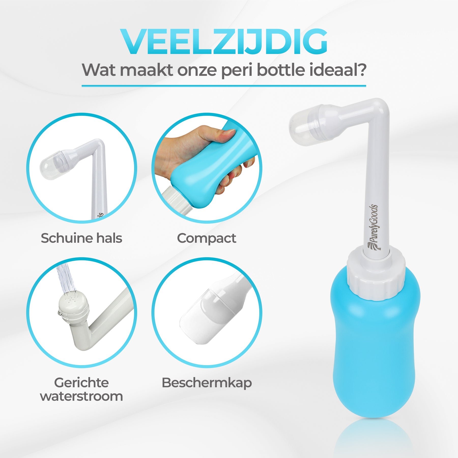 PurelyGoods peri bottle blauw eigenschappen