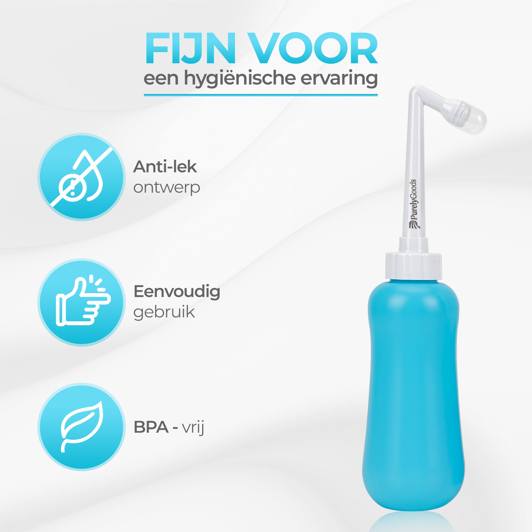 PurelyGoods Peri Bottle blauw kenmerken