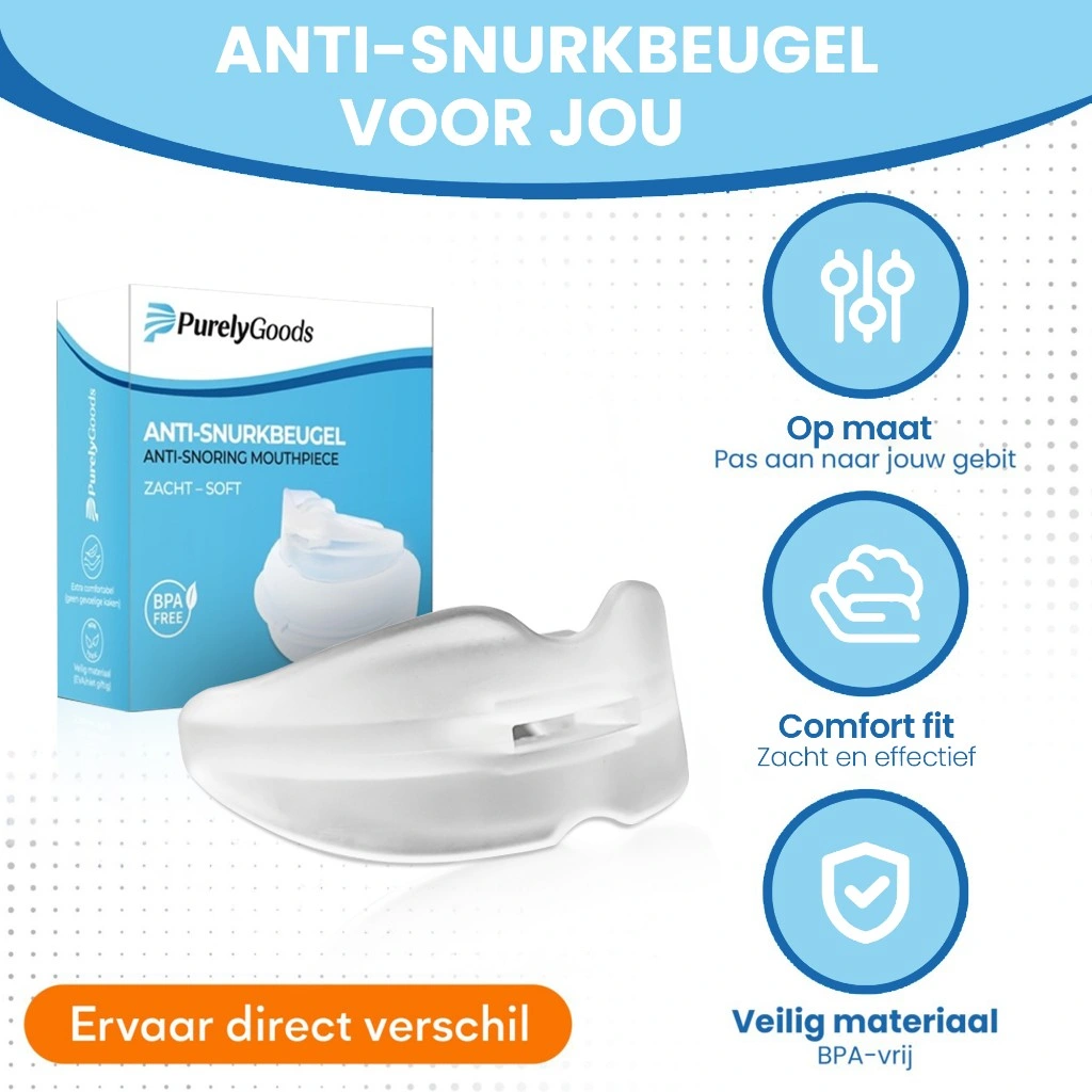 PurelyGoods snurkbeugel comfort op maat maken