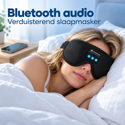 PurelyGoods Bluetooth Sleep Mask - Black