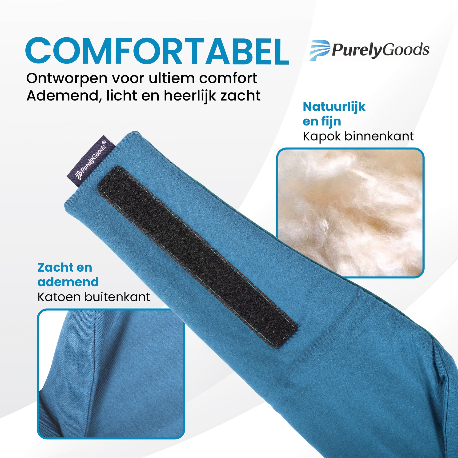 Comortabel slaapmasker purelygoods katoen