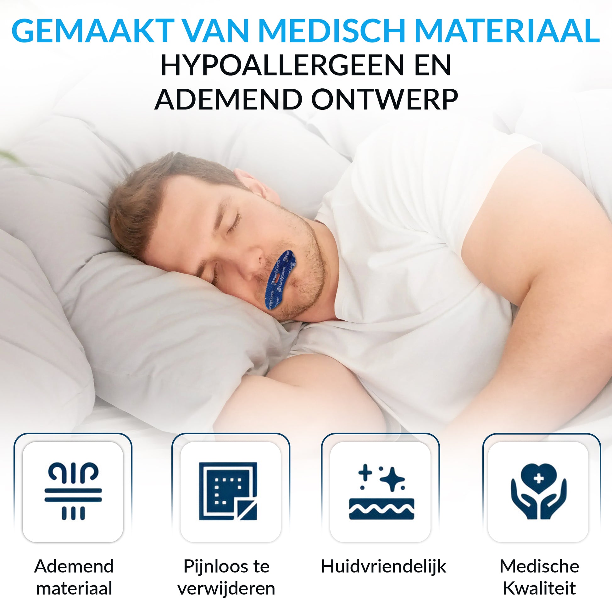 Gezondheid voordelen van PurelyGoods mondtape