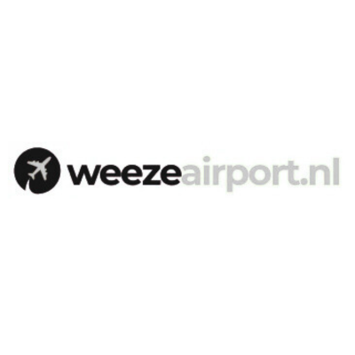 Weeze airport logo zwart-wit