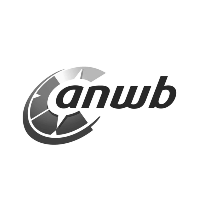 ANWB logo zwart wit, samenwerking met PurelyGoods