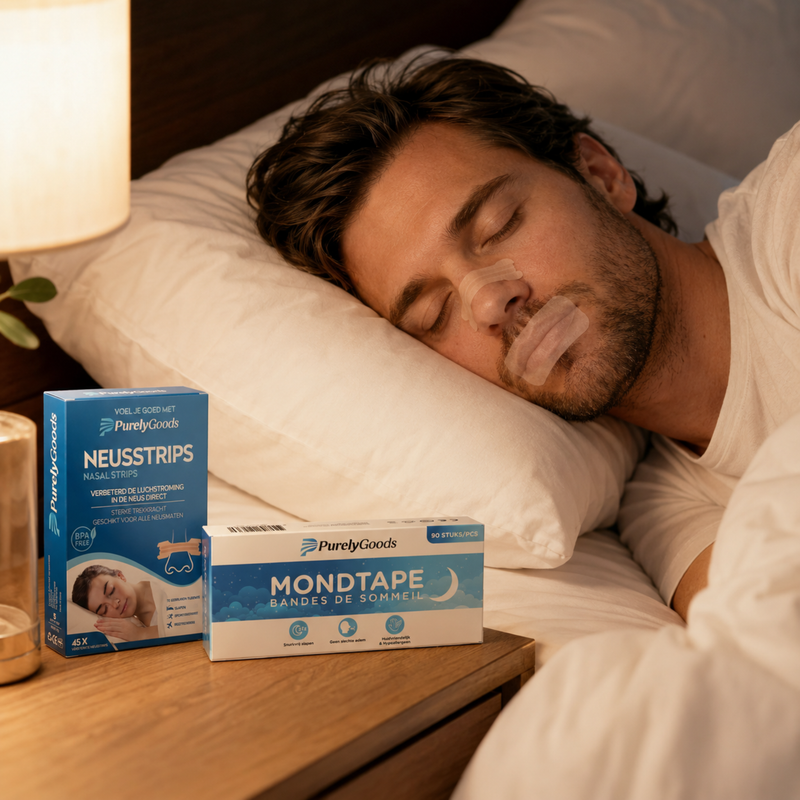 Neusstrips & mondtape: <em>open neus, gesloten mond</em>