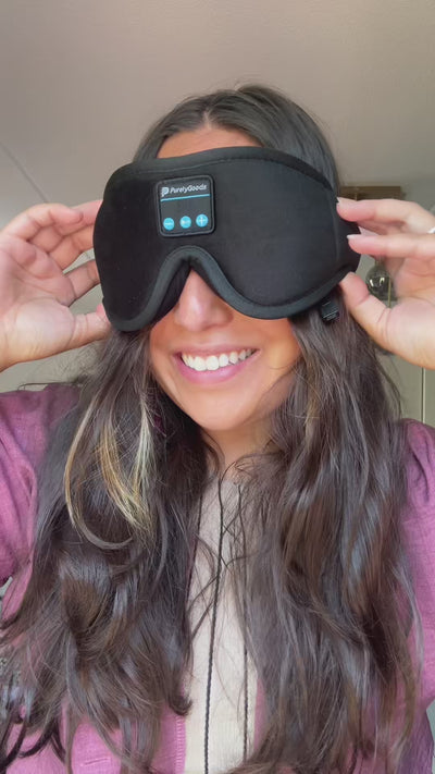 Purelygoods Slaapmasker Koptelefoon video