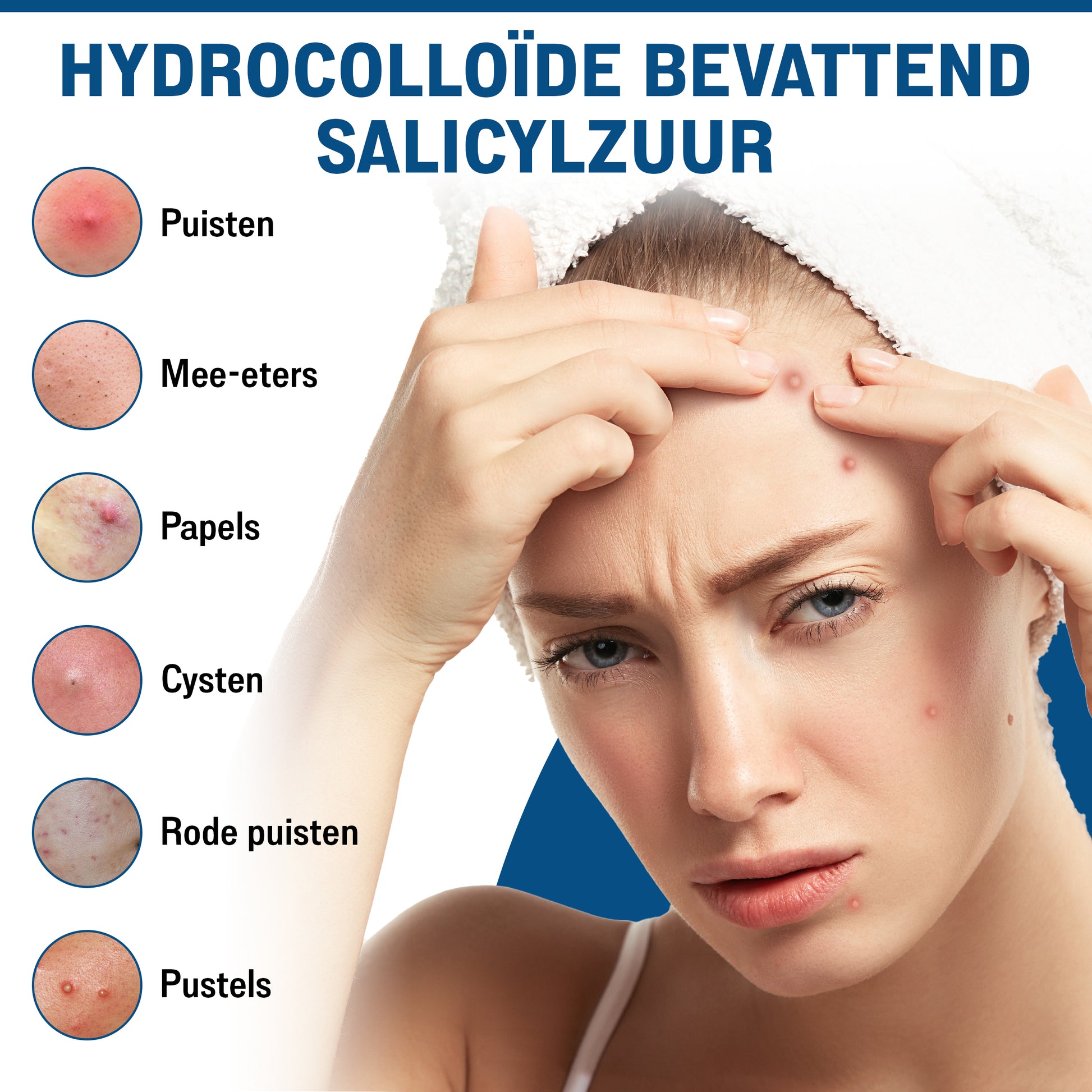 PurelyGoods pimple patches met salicylzuur – hydrocolloïde acne pleisters die werken tegen puistjes, mee-eters en ontstekingen
