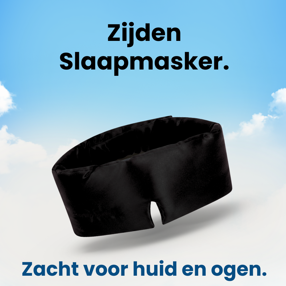 PurelyGoods zijden oogmasker zacht voor huid en ogen