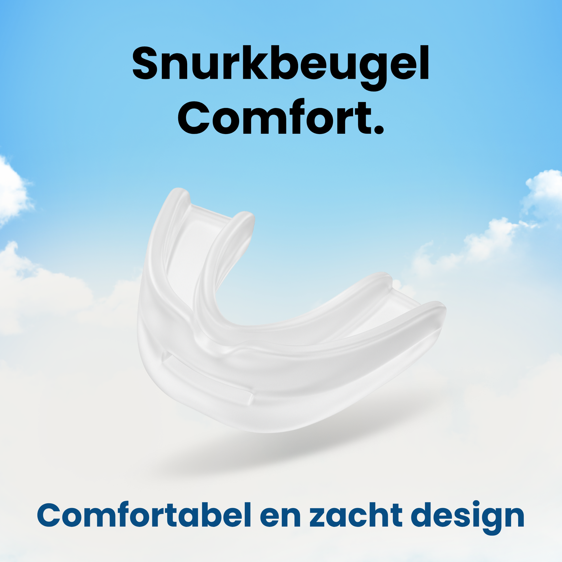 Productafbeelding van de PurelyGoods Snurkbeugel Comfort met een comfortabel en zacht design, ideaal voor lichte tot matige snurkers.